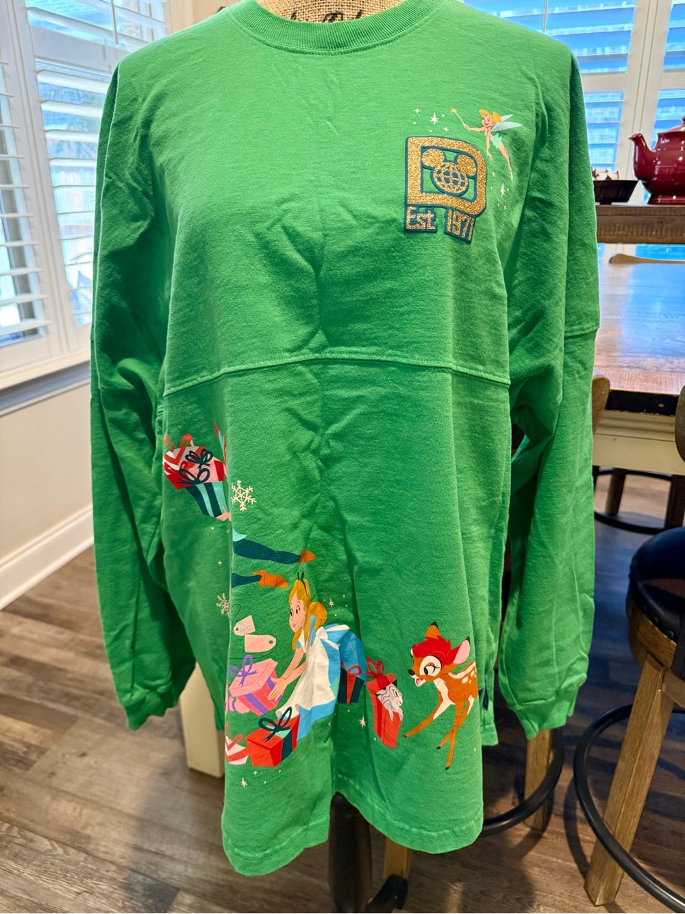 Disney Parks Unisex Christmas Spirit Jersey - NWOT - Picture 2 of 8